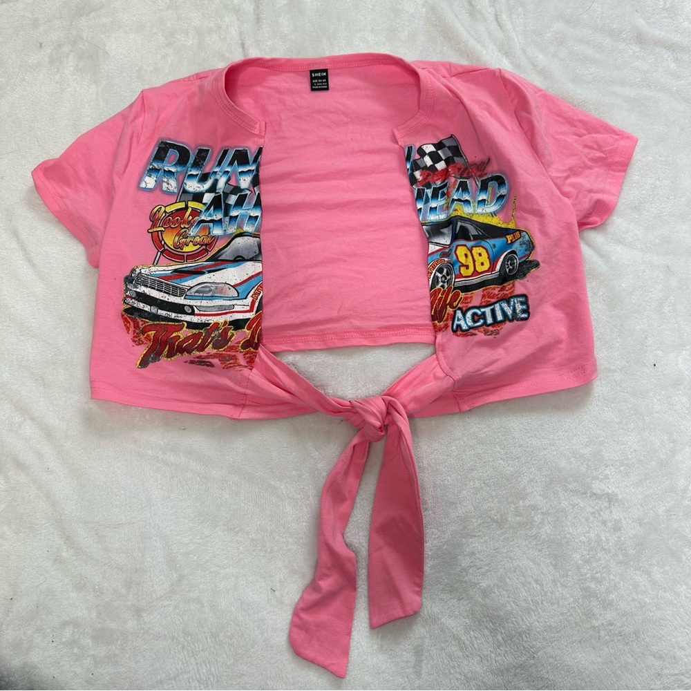 Graphic Crop Top